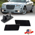2X Smoked Lens Front Bumper Side Marker Lights for Chrysler 300C (2005–2010)