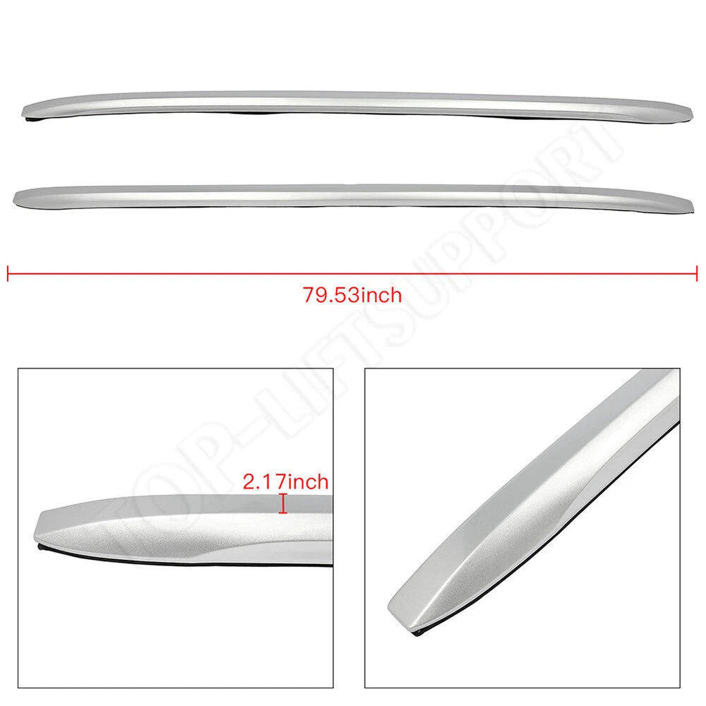 Roof Rail for Honda Pilot (2016–2020) Aluminum Baggage Carrier