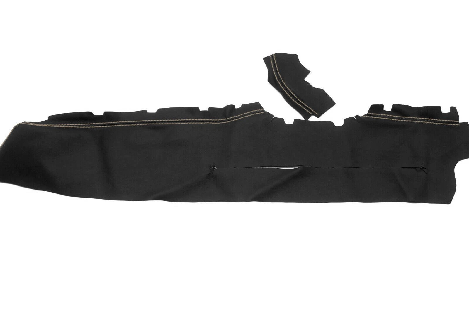 Dash Trim Leather Cover for Chevrolet Camaro (2012–2014) Beige Stitch