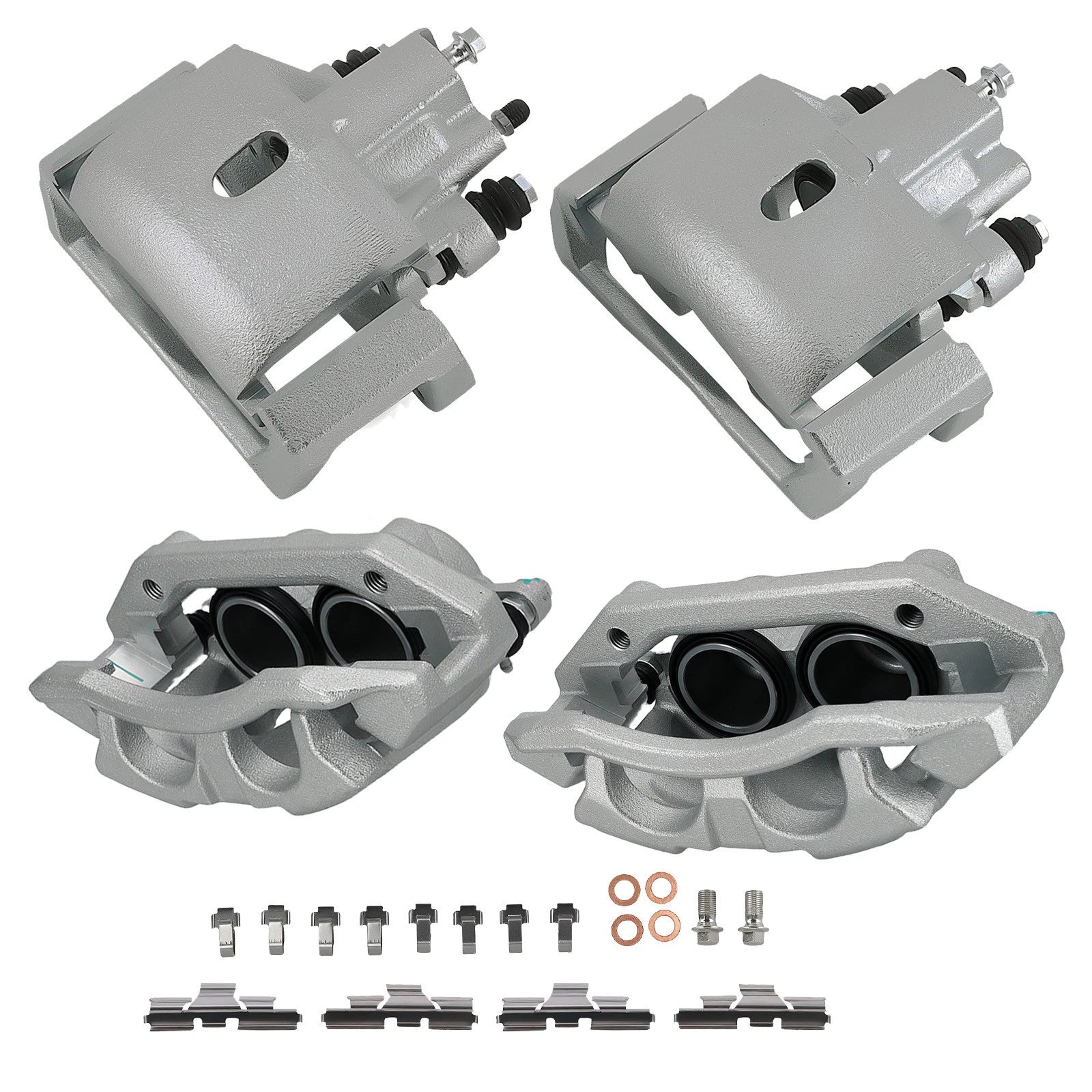 Front & Rear Disc Brake Calipers for Dodge Ram 1500 (2009–2018)