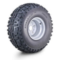 23X11-10 ATV Tire & Wheel for Libra (4 Lugs, 110mm PCD, Silver)