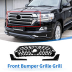 Front Upper Hood Bumper Grille for Toyota Land Cruiser LC200 (2016–2020)