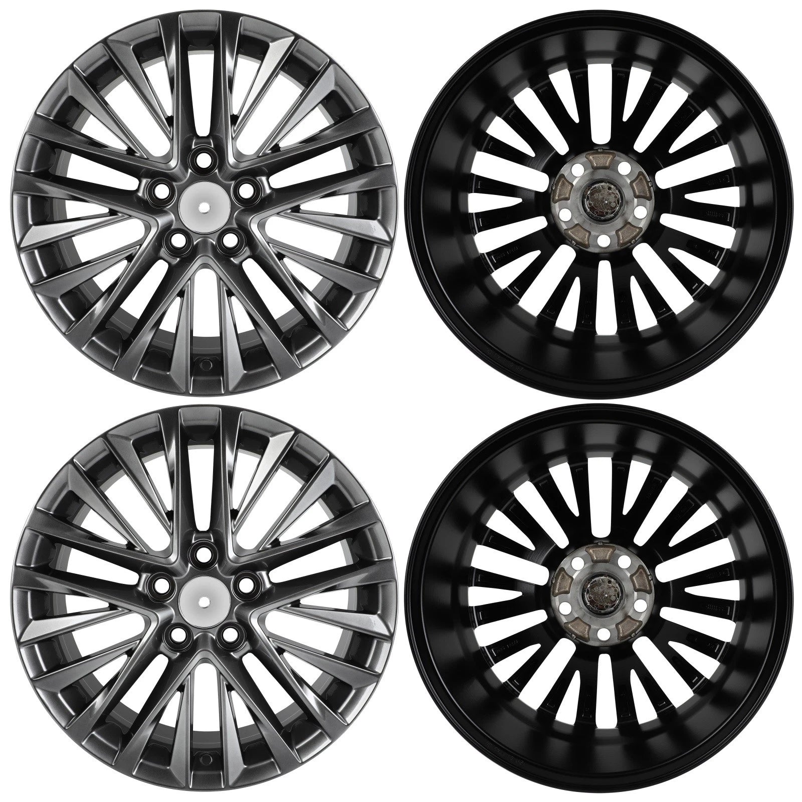 Set of 4 Wheel Rims for 17x7 inch 5x114.3 PCD 45mm Offset