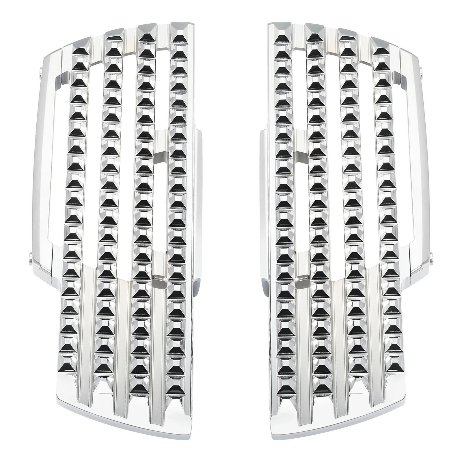 Chrome Driver Footboard Floorboard & Bracket for Harley Softail Slim (2018–2025)