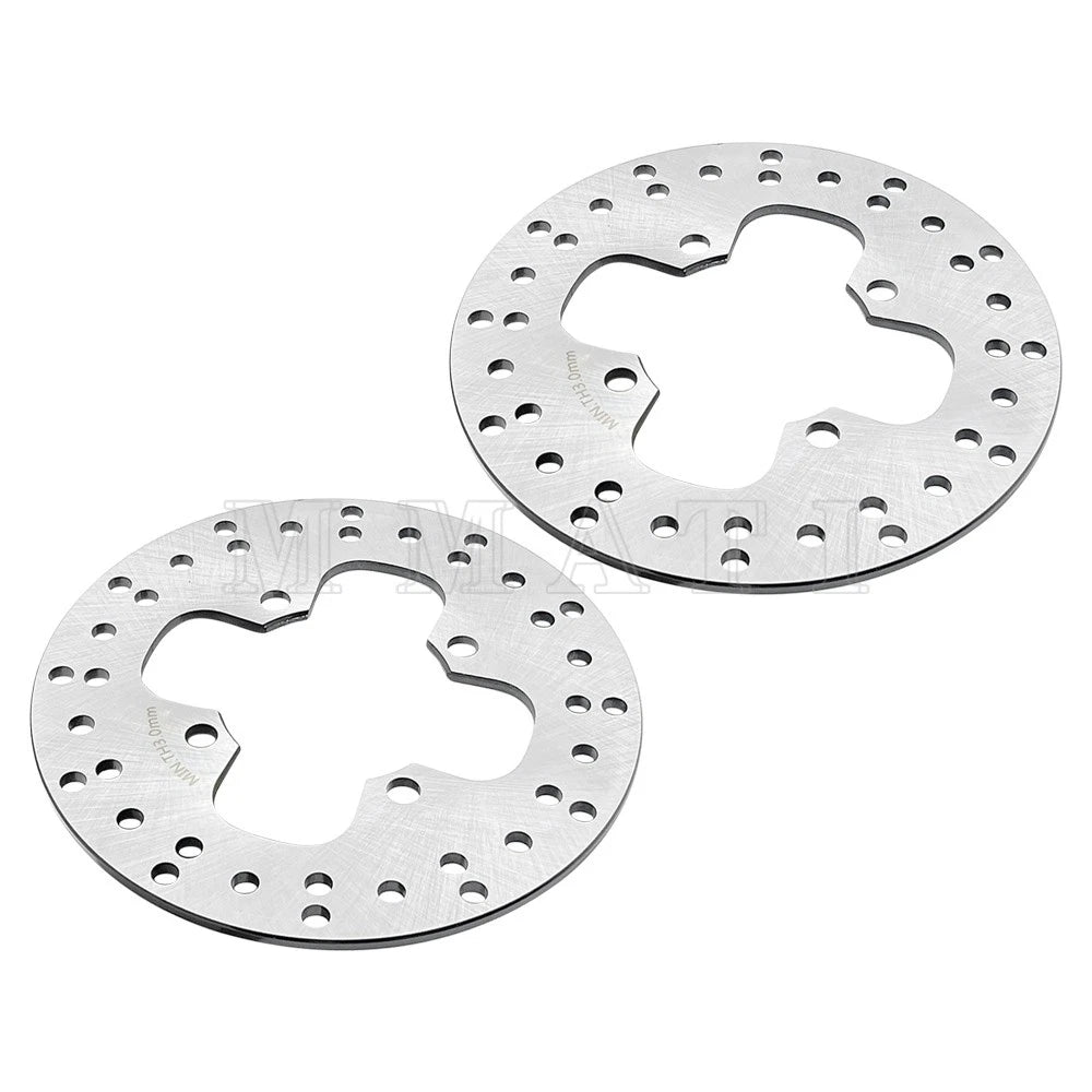 2X Front Brake Disc Rotors for Honda TRX500FE/FM/FPE/FPM Foreman 500 (2012–2013)