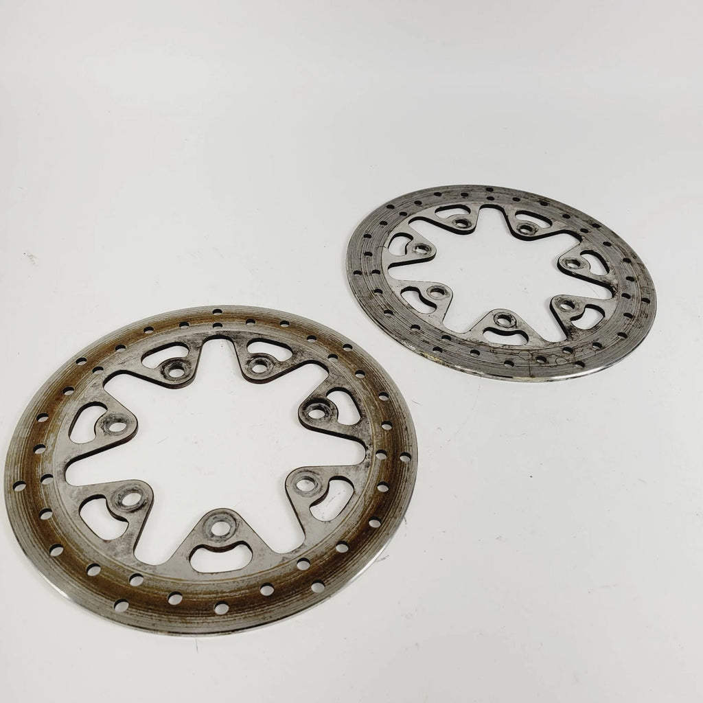 Set of 2 Front Wheel Brake Disc Rotors for Harley Road Glide CVO (2009–2023)