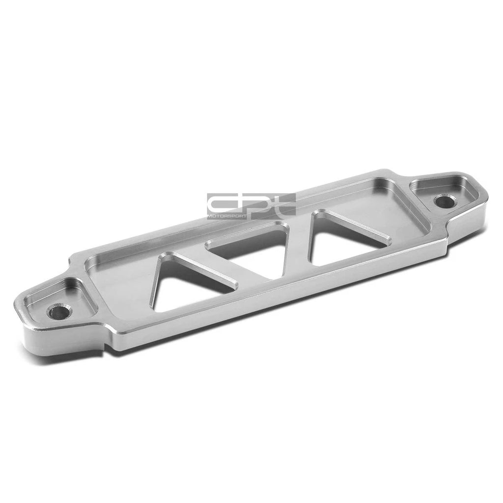 Silver Aluminum Battery Tie Down Mount Bracket for Auto Car (170MM/145MM)