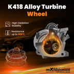 Turbocharger for Nissan Juke 1.6 MR16DDT (2011–2017) 14411-1KC1B