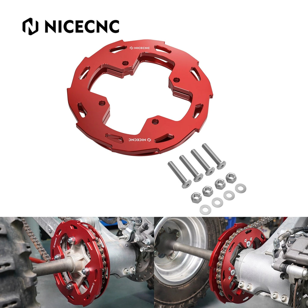 Kick Start Aluminum Dual Sprocket Guard for Honda TRX450R (2006–2014)