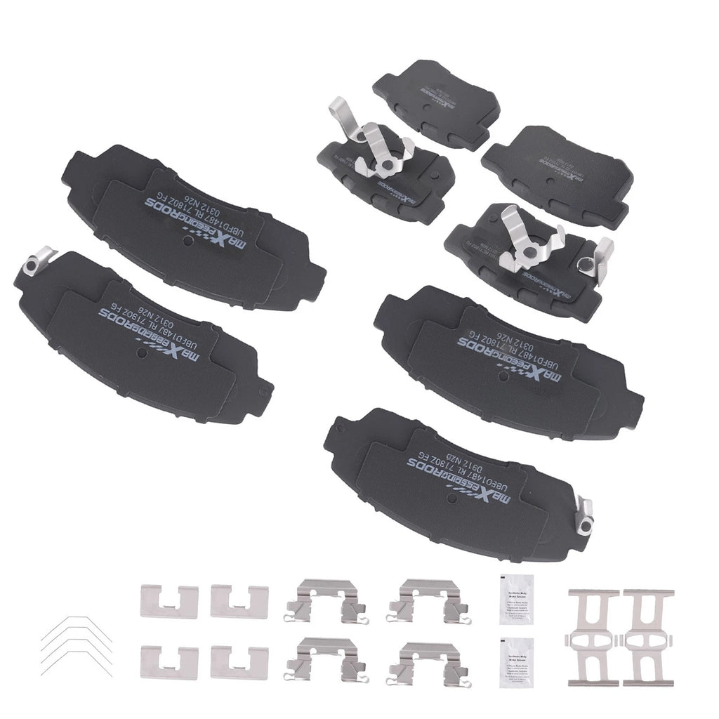 Ceramic Brake Pad Set for Honda Accord Crosstour (2011–2015)