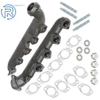 Left & Right Exhaust Manifold for Ford F250/F350/F450/F550/E350/E450 (2000–2013)