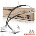 2X Rear Side Brake Hydraulic Hose for Ford F-550 Super Duty (1999–2004)