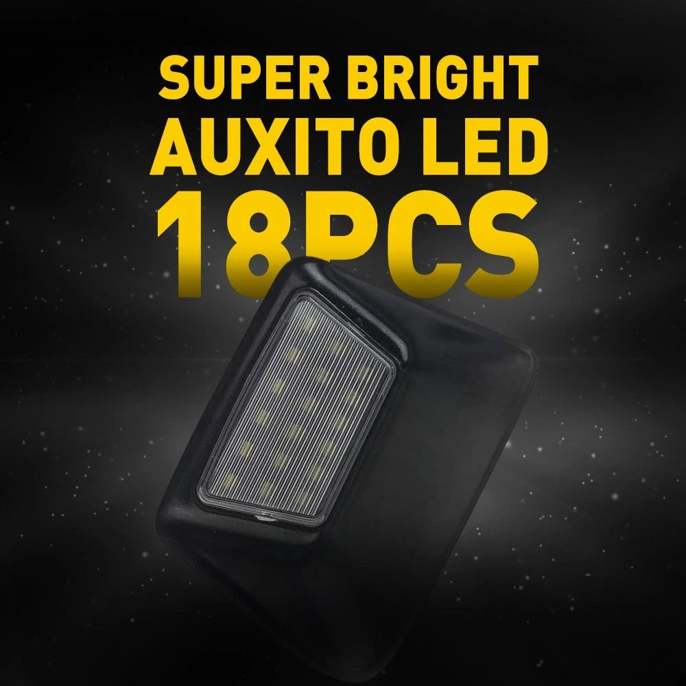 License Plate Light for Chevy Colorado GMC Canyon (2004–2012) AUXITO 18LED