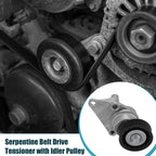 Set of 1 Drive Belt Tensioner Idler Pulley Assembly for Chevy Avalanche (2002–2013)