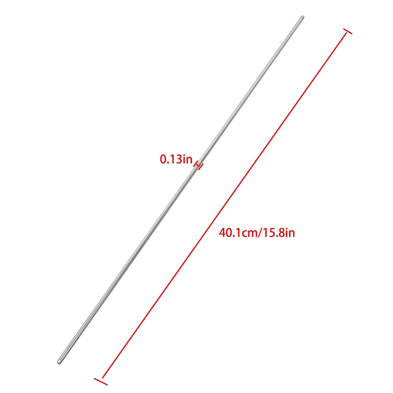 ER308L TIG Filler Rod 1-lbs 1/8" × 16" Stainless Steel