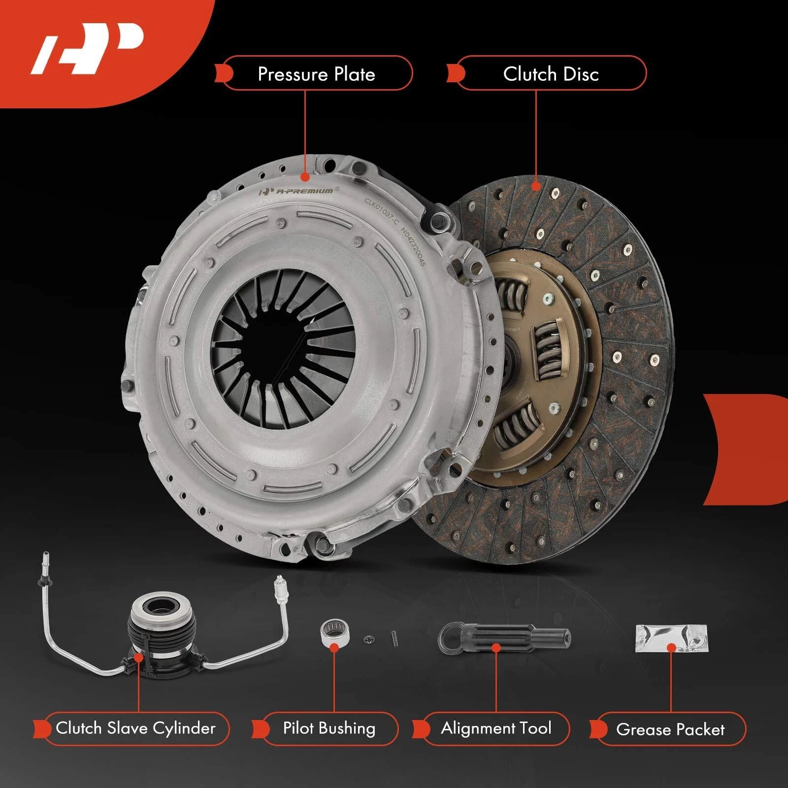 Clutch Kit for Jeep Grand Cherokee Wrangler (1993)