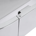 Chrome Front Bumper for Mack CH (1989–2003) with Fog Light Holes