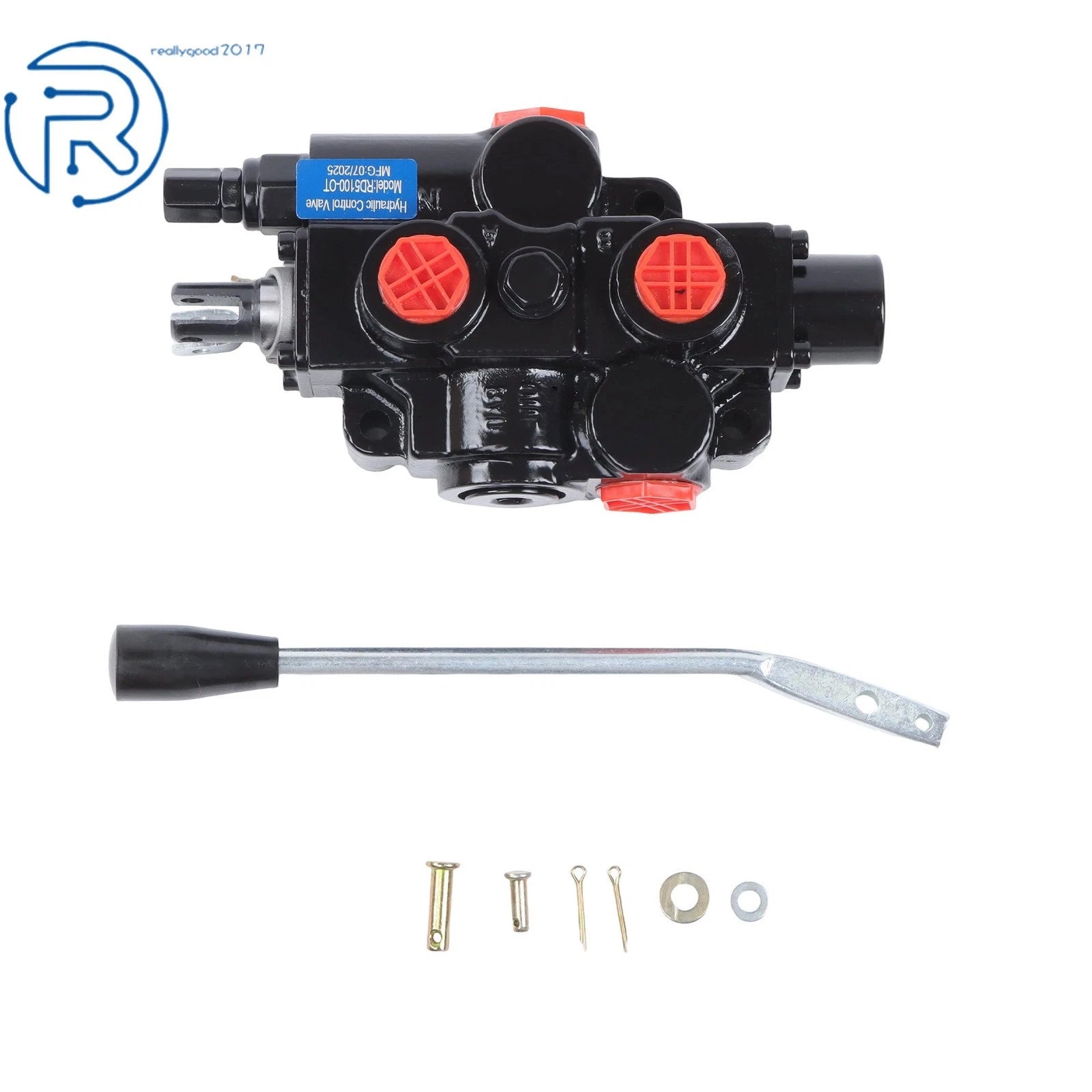 30 GPM Double Acting Hydraulic Valve RD512CA5A4B1 3/4" NPT