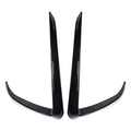 Front Fog Light Lamp Eyebrow Cover Trim for Tesla Model Y (2020–2023) Carbon Fiber