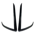 Front Fog Light Lamp Eyebrow Cover Trim for Tesla Model Y (2020–2023) Carbon Fiber