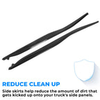 Z06 Style Side Skirts for Corvette C7 (2014–2019) Gloss Black ABS