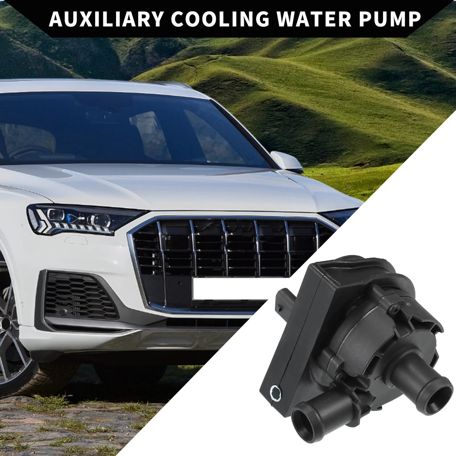 Auxiliary Water Pump for Audi A1 L4 1.4L (2013) No. 5G0965567A