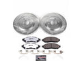 Front Brake Pad and Rotor Kit for Suzuki Equator (2009–2012) JC938FD