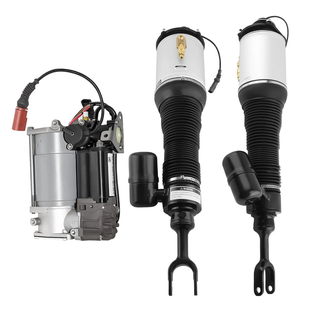 2X Front Air Suspension Shock with Air Pump for VW Phaeton V8 (2003–2012)