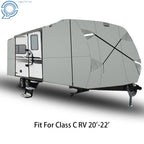 Waterproof Anti-UV RV Cover for 18'-33' Travel Trailer (Non-Woven Fabric)