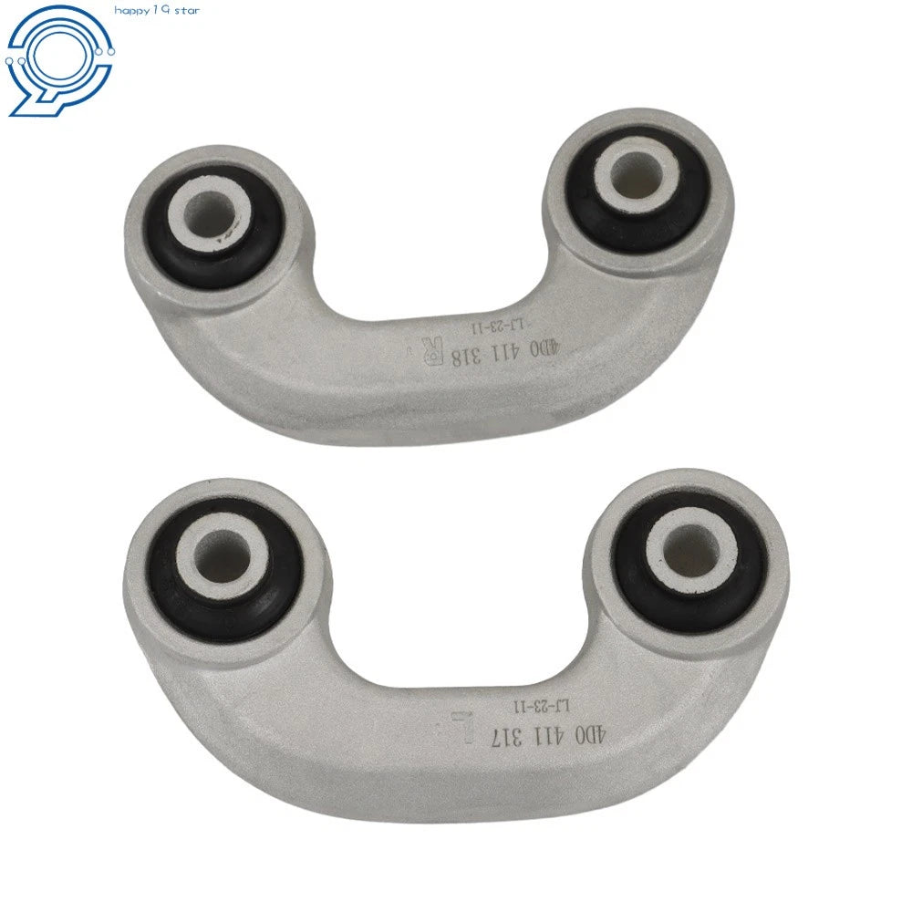 Set of 2 Front Upper & Lower Control Arms for Audi A4 Quattro (2000-2004)