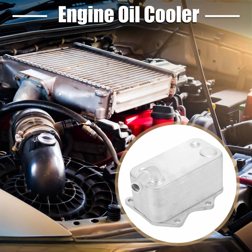 06D117021C Automatic Engine Oil Cooler 18 Rows for Volkswagen Jetta (2006–2008)