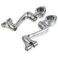 1 1/4" Adjustable Engine Guard Highway Foot Pegs for Harley Touring