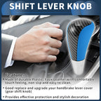 Automatic Gear Shift Knob for Toyota 4Runner (2003–2021) Faux Leather Black Blue