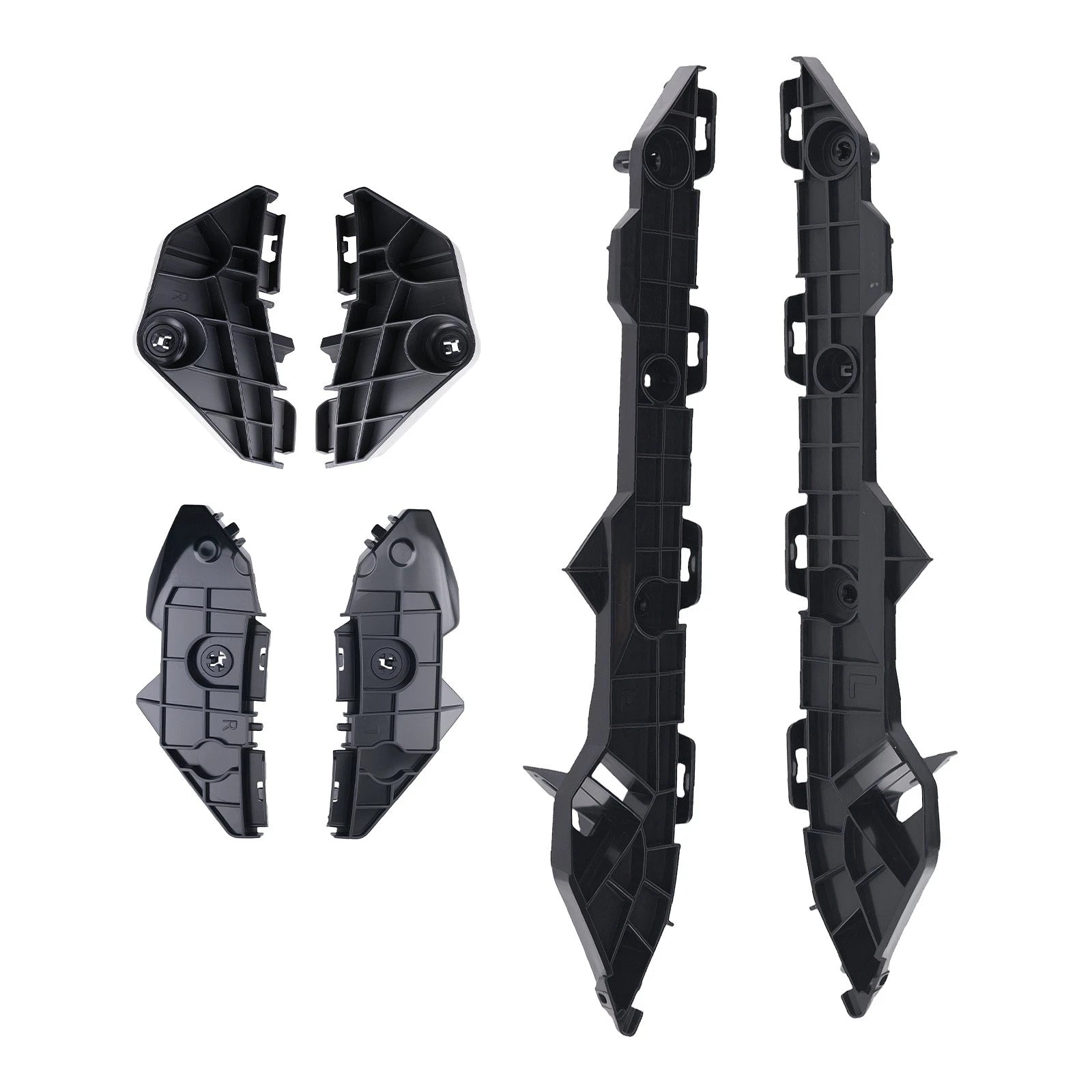 Rear Bumper Cover Retainer Brackets Set for 2009–2013 Toyota Corolla