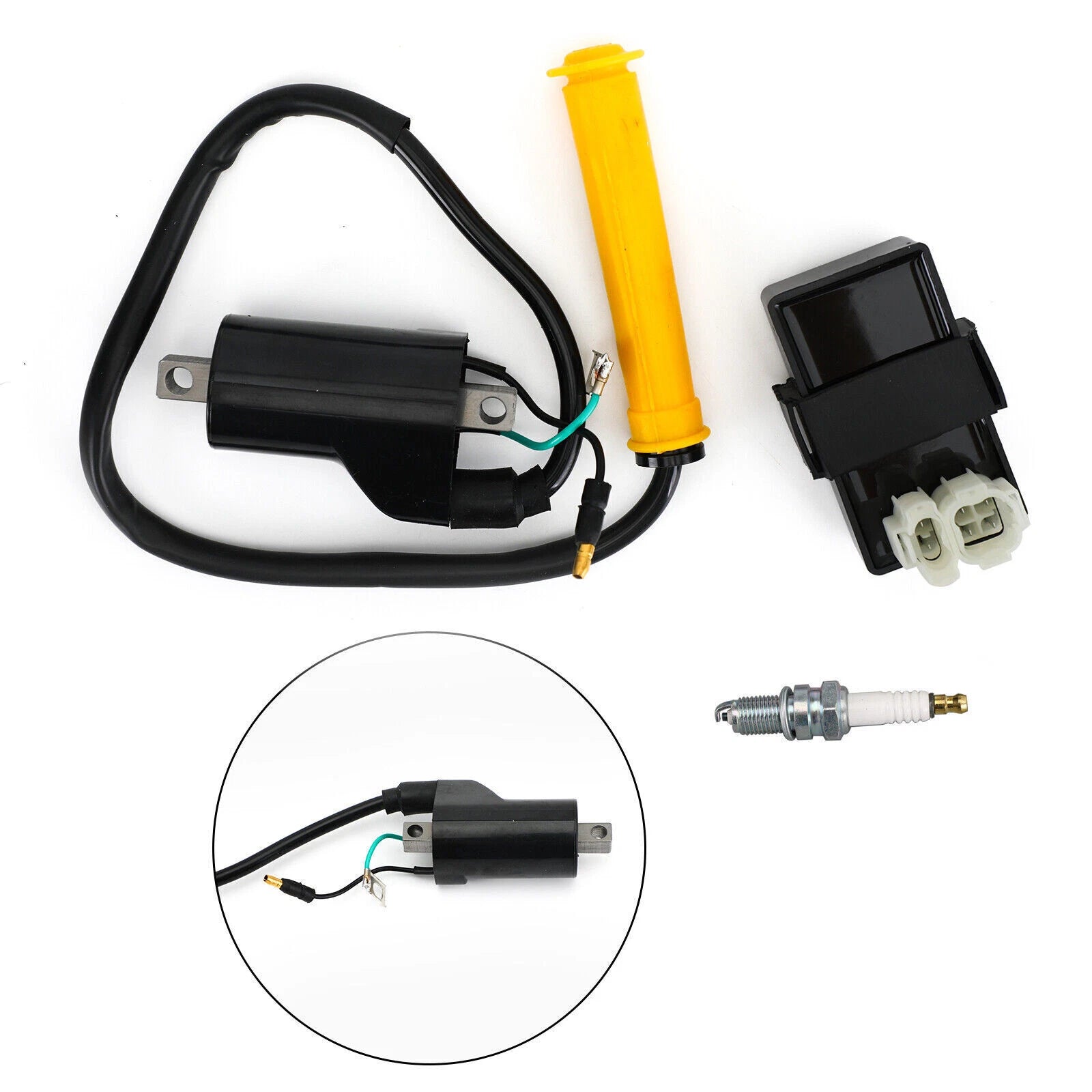 Ignition Coil Spark Plug CDI for Honda TRX400EX Sportrax 400 (1999–2004) T9
