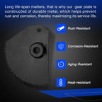 Gear Plate Assembly for Lippert Electric Steps (Single & Double)