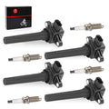 Set of 4 Ignition Coils 6S5-82310-02-00 for Yamaha SXT1800 AR240 SX240 (2010–2013)