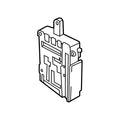 Genuine OEM Rear Fuse Box 61149259466 for BMW (2011–2017)