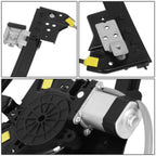 Front Left Window Regulator w/ Motor for Chrysler 300 Dodge Charger Magnum (2005–2010)