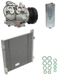 AC Compressor Kit with Condenser for Honda Civic 1.6L (1999–2000)