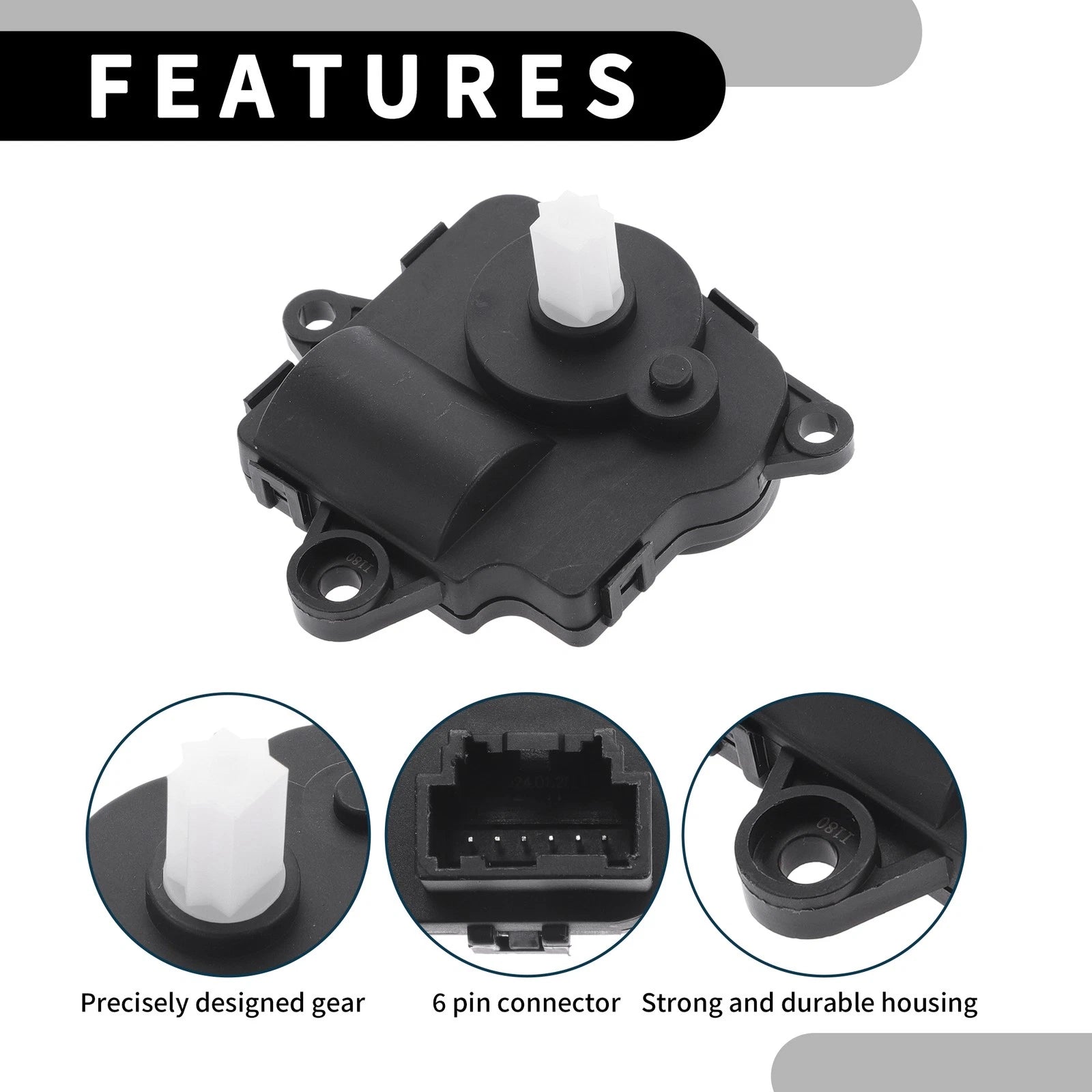 HVAC Heater Blend Door Actuator No.22877649 for Chevrolet Equinox (2013–2017)