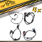 Set of 4 ABS Wheel Speed Sensors for Nissan Pathfinder (2002)