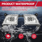 LED Fog Lights for Chevy Silverado 1500 2500HD 3500HD (2019–2022)