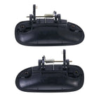 4pc Front/Rear Outer Door Handle Black for Honda Civic EK (1996–2000)