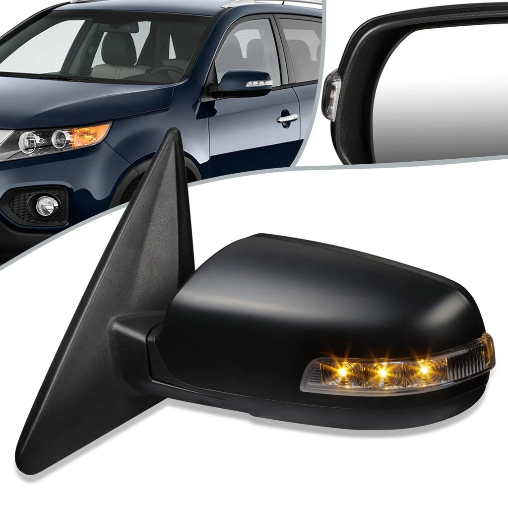 Power Adjustment Heated Driver Side Door Mirror Left for Kia Sorento (2011–2015) KI1320146