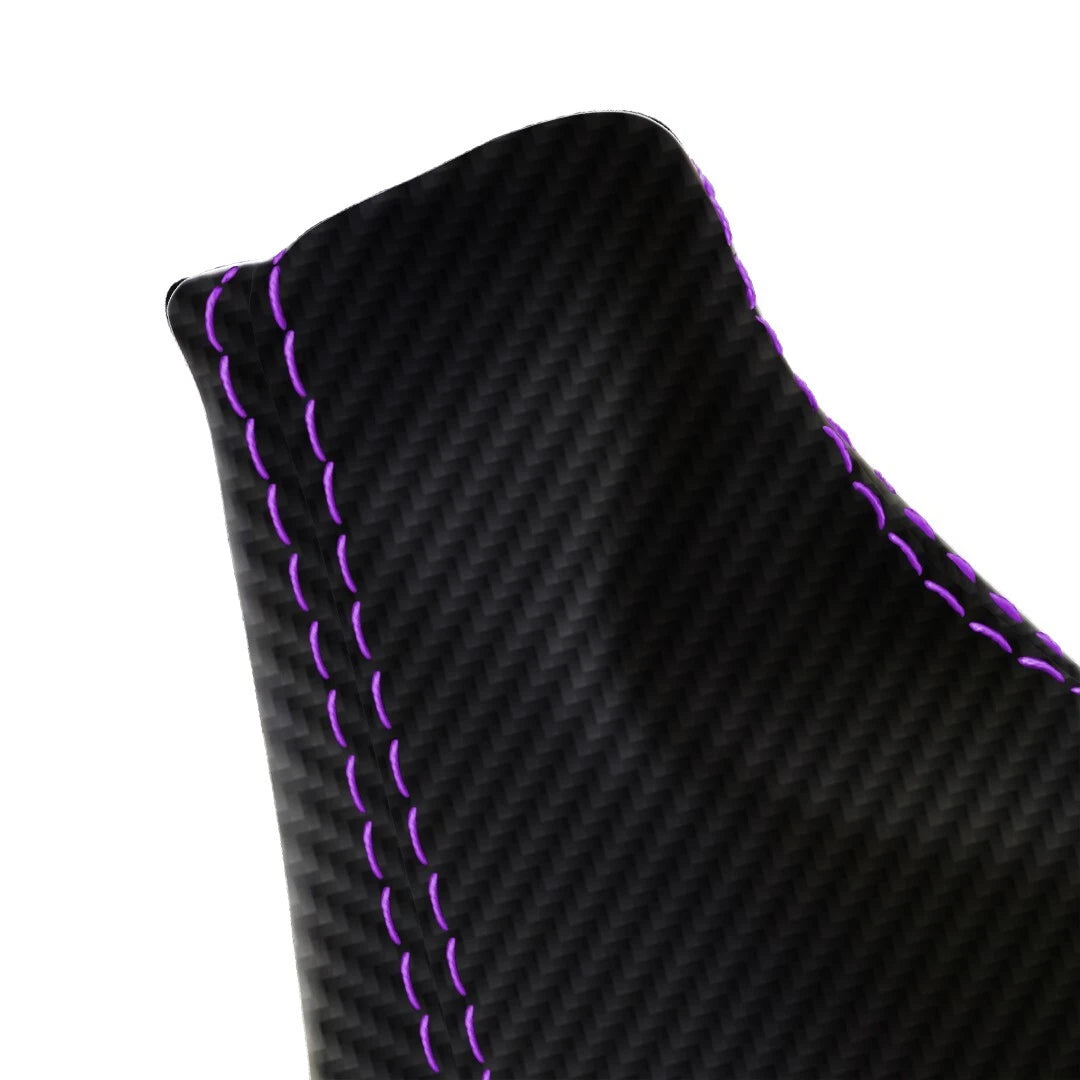 E Brake Boot Cover for Mazda Miata MX5 (2014–2019) Purple Stitch