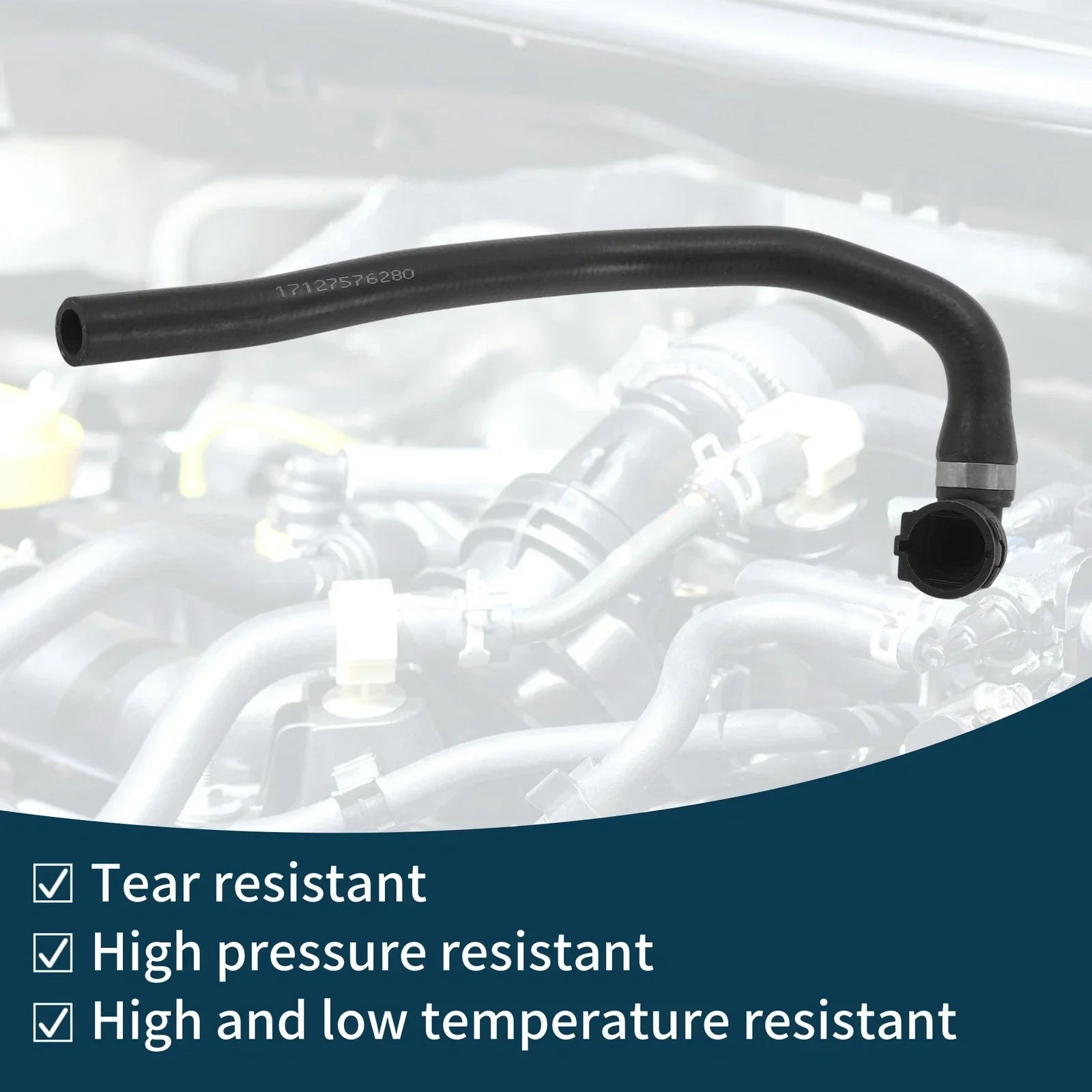 Radiator Hose for BMW X6 xDrive50i E71 4.4T Cooling Liquid Tube