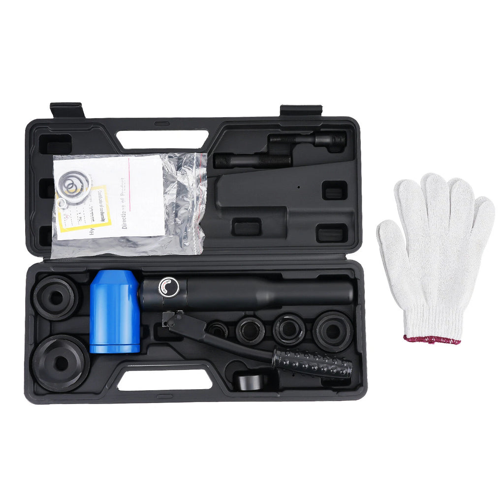 Hydraulic Knockout Hole Punch Driver Kit for Various Models (1/2 to 2 Inch)