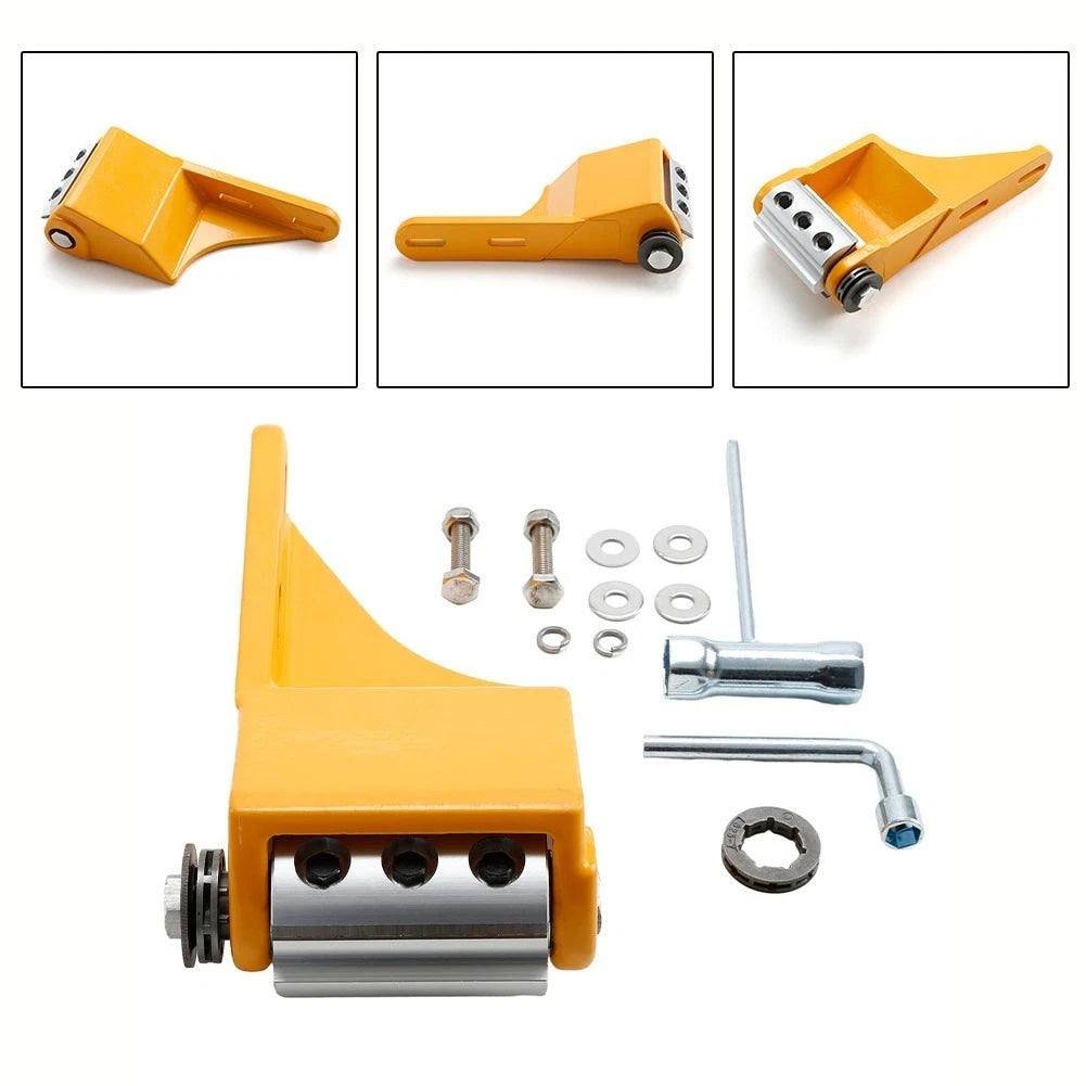 Log Debarker Chainsaw Attachment for Sturdy Steel & Aluminum Construction