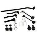 Set of 10 Ball Joints and Tie Rods for Jeep Wrangler (2007–2018)